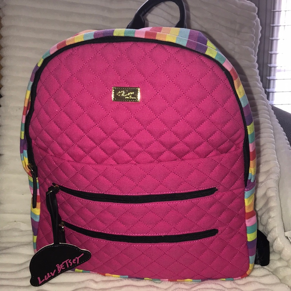 Betsy Johnson backpacking